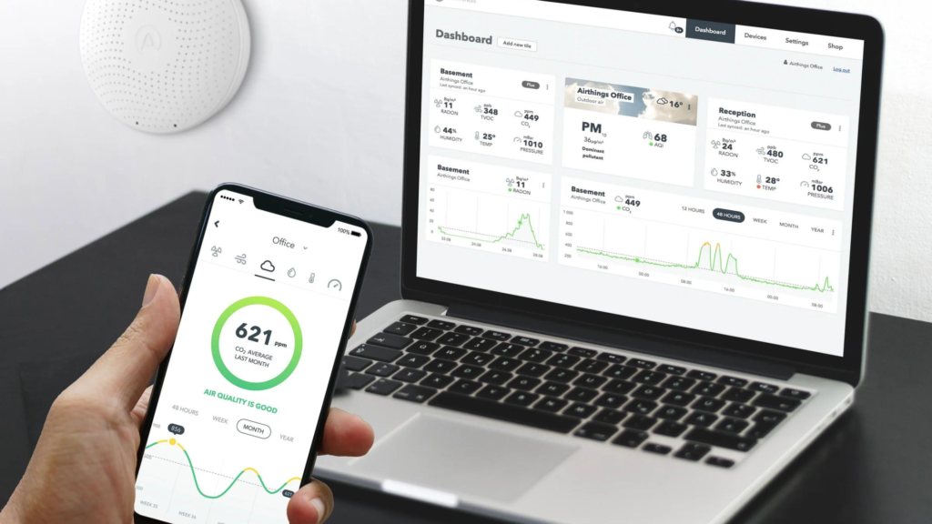 Monitoring de la qualité de l'air intérieur